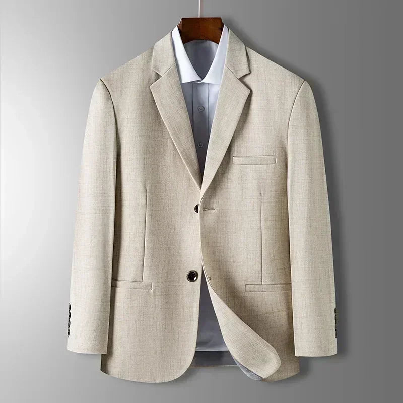 Blazer Vestibilità Regolare Uomo Beige