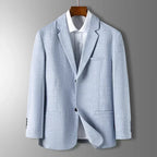 Blazer Vestibilità Regolare Uomo Blu