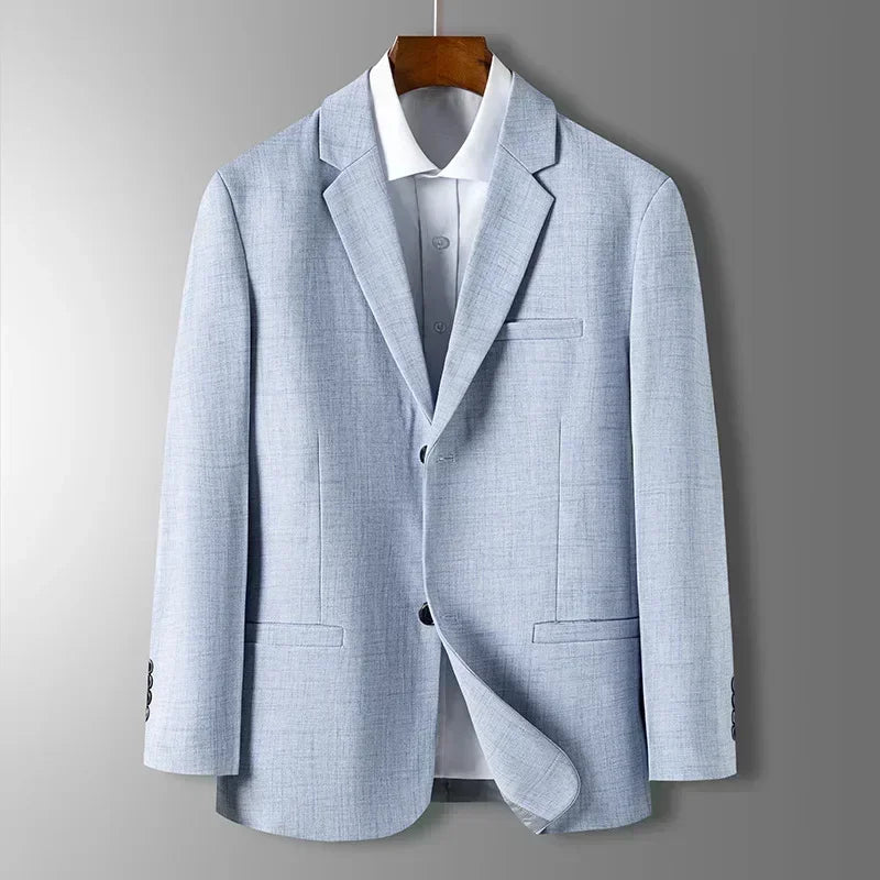 Blazer Vestibilità Regolare Uomo Blu