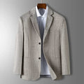 Blazer Vestibilità Regolare Uomo Grigio