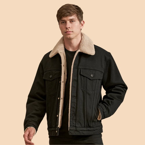 Bomber Classico Stile Vintage Uomo