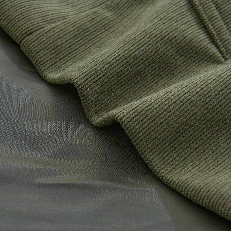 Cappotto Corto Velluto A Coste Uomo
