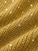 Cardigan Bottoni Dorati In Maglia Donna