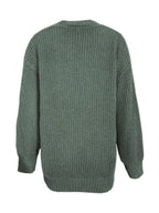 Cardigan Comodo Con Bottoni E Tasche Donna