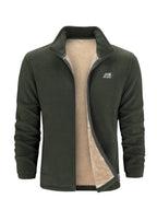 Giacca In Pile Zip Intera Uomo