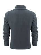 Giacca In Pile Zip Intera Uomo