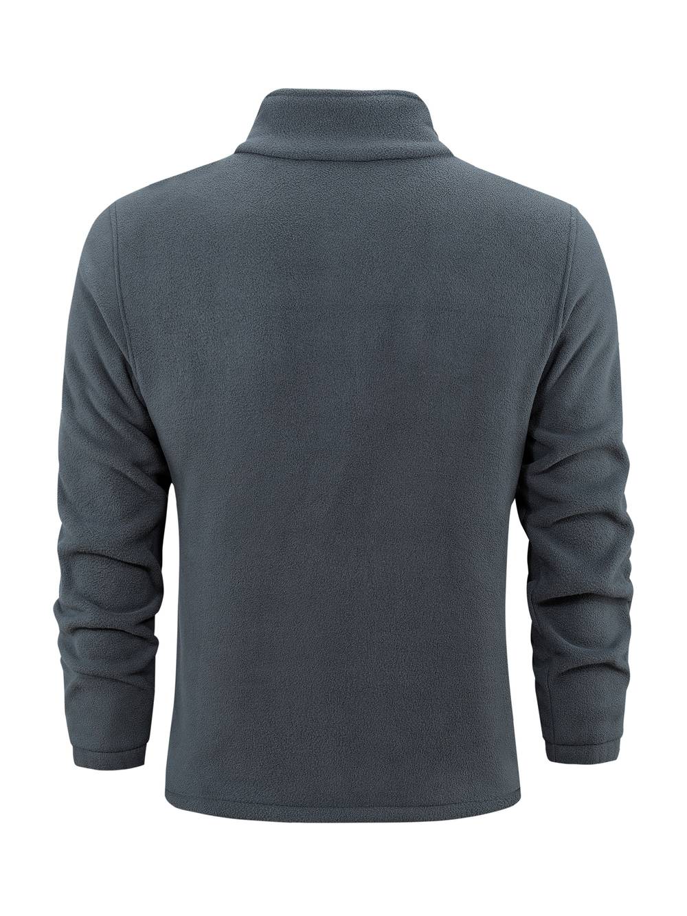 Giacca In Pile Zip Intera Uomo