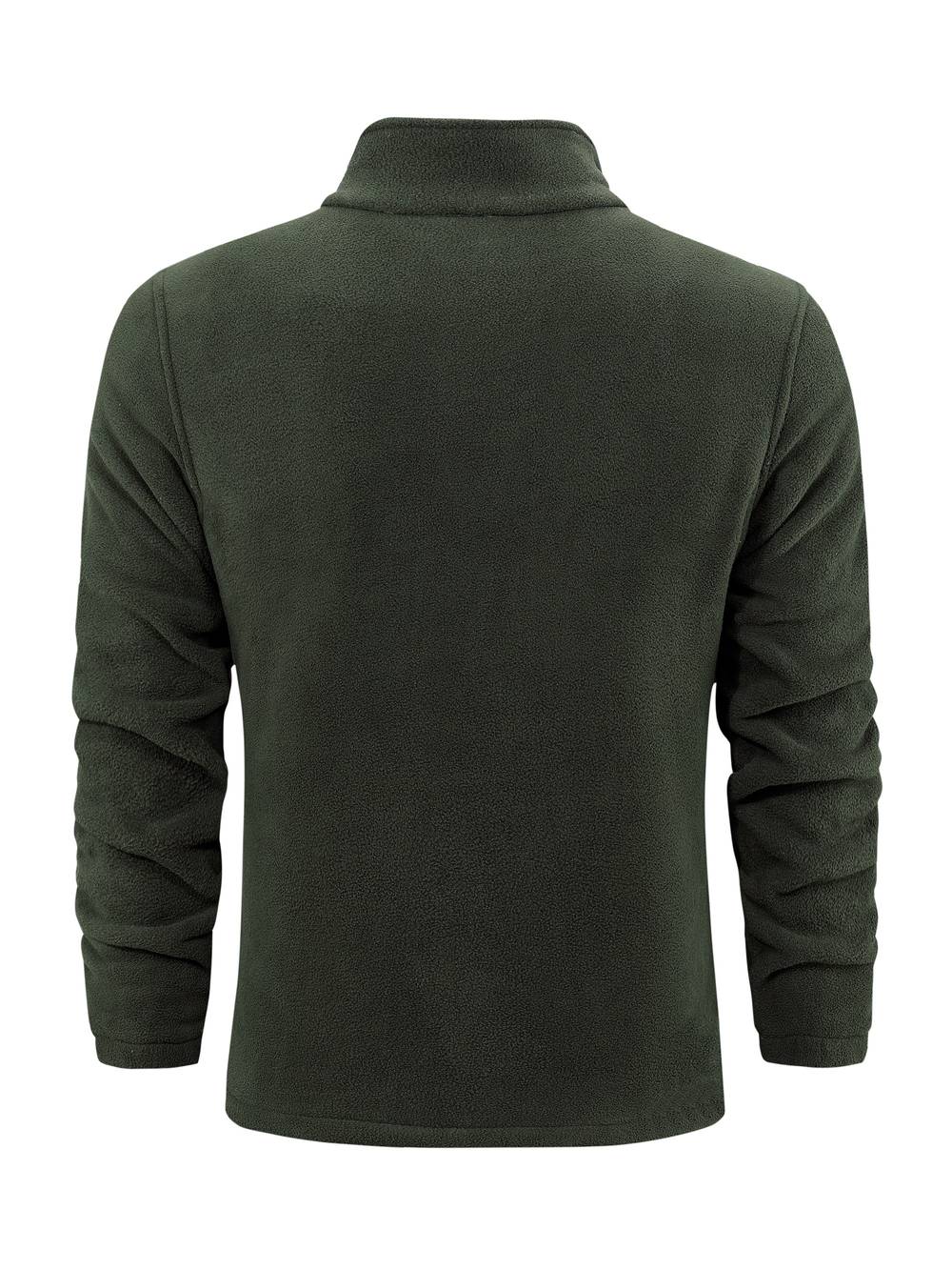 Giacca In Pile Zip Intera Uomo
