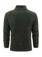 Giacca In Pile Zip Intera Uomo