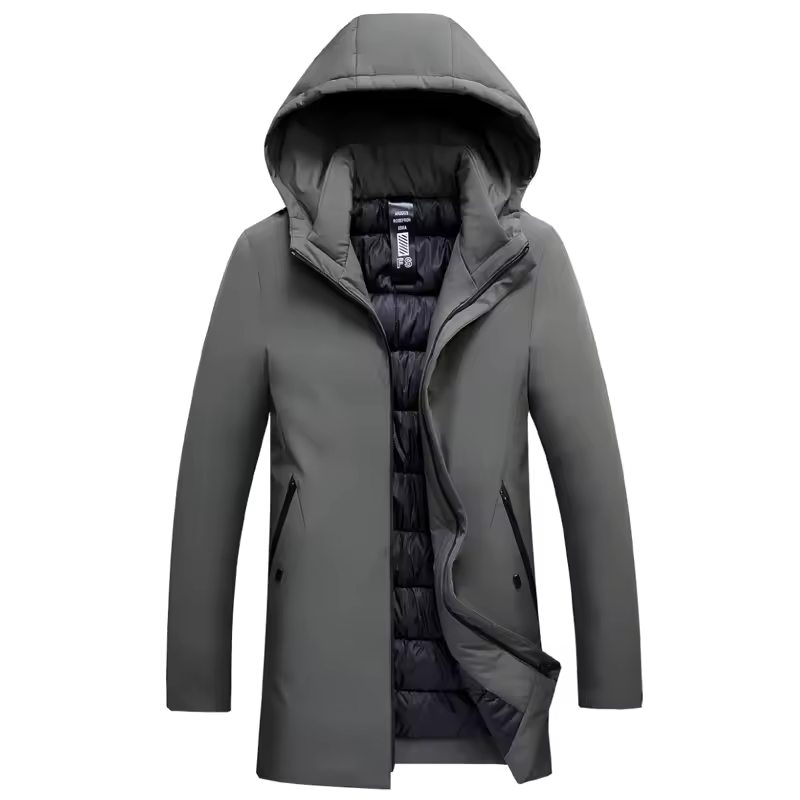Giacca Invernale Con Cappuccio Uomo
