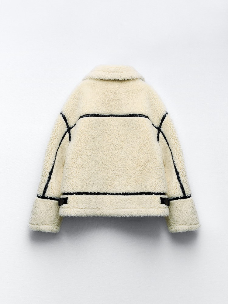 Giacca Teddy Corta Donna