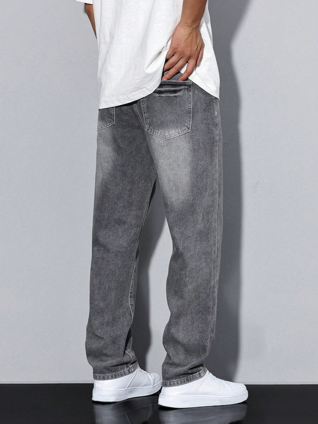 Jeans Dritti Casual Uomo