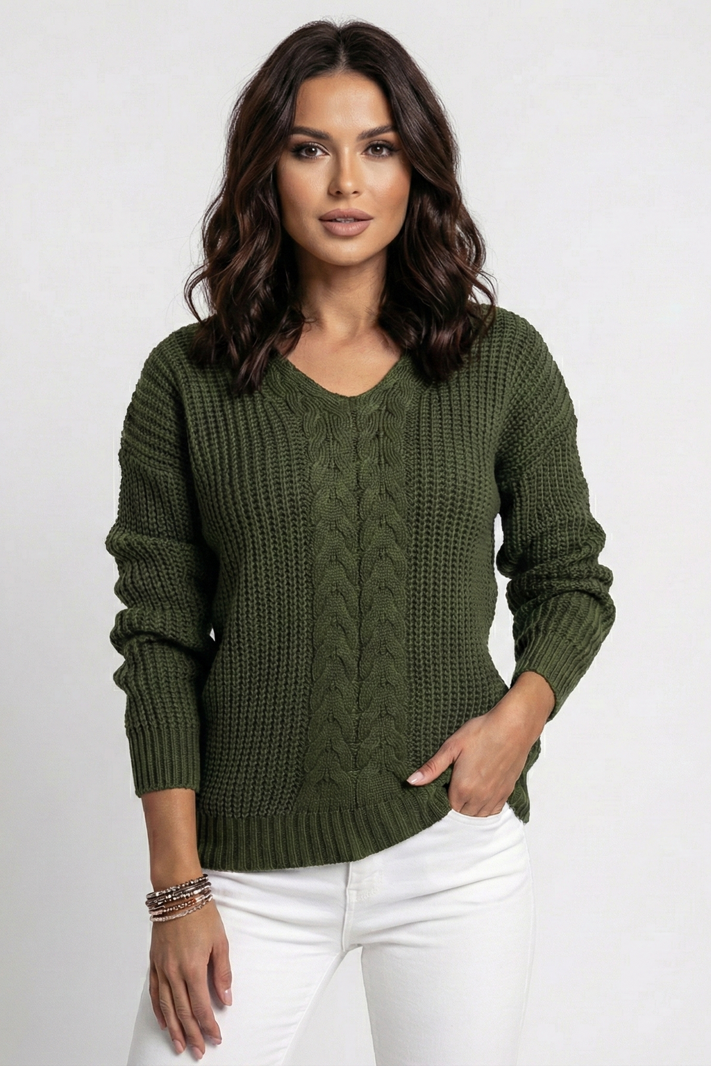 Maglione Ampio Maniche Lunghe Donna