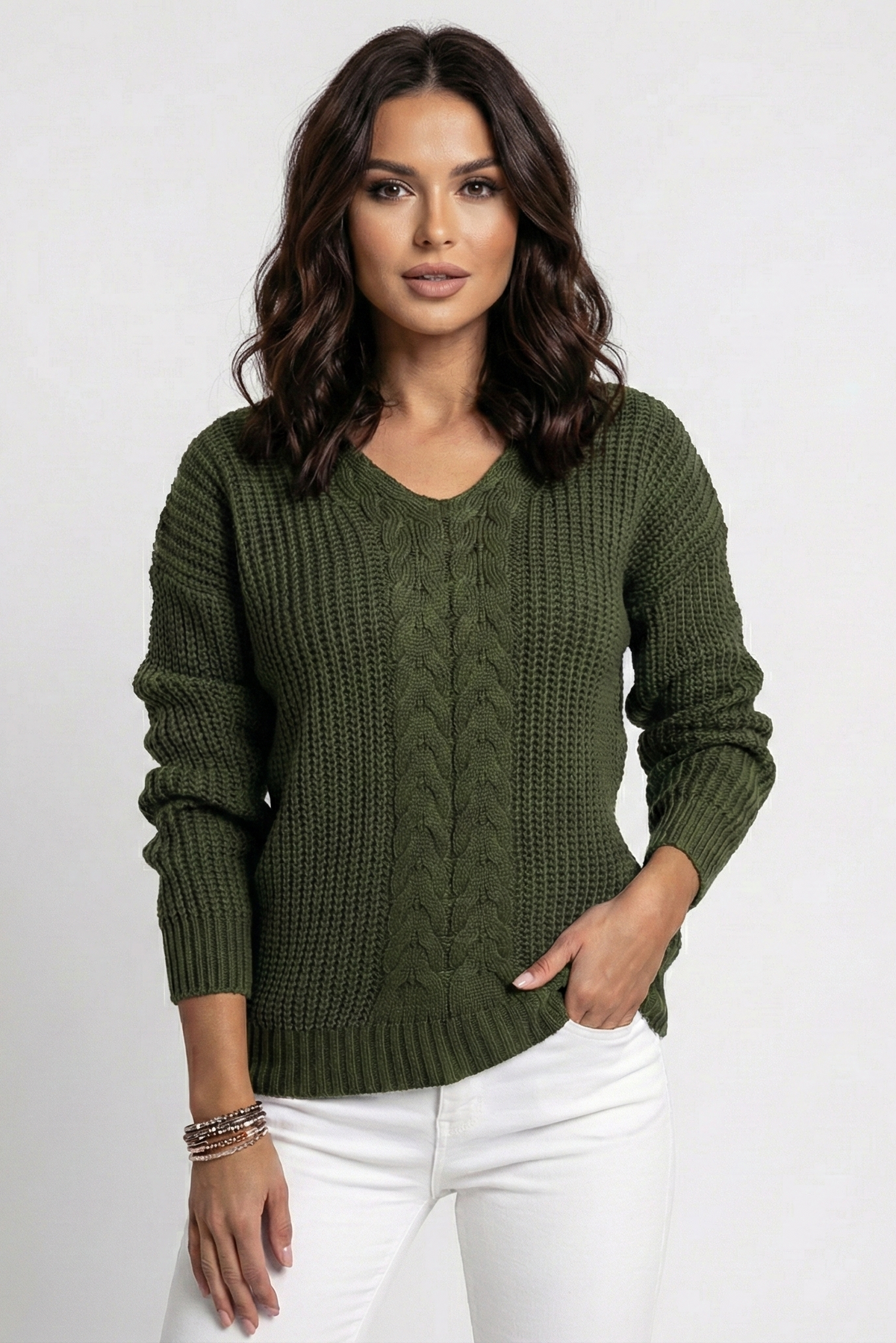 Maglione Ampio Maniche Lunghe Donna