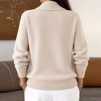 Maglione Scollo A V Donna