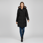 Parka Invernale Con Cappuccio Donna