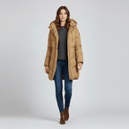 Parka Invernale Con Cappuccio Donna