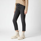 Stivaletti Chelsea Suola Spessa Donna Beige