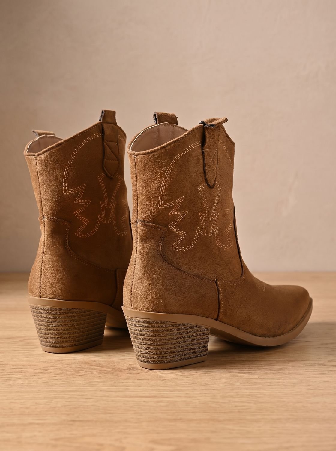Stivaletti Western Ricamati Donna