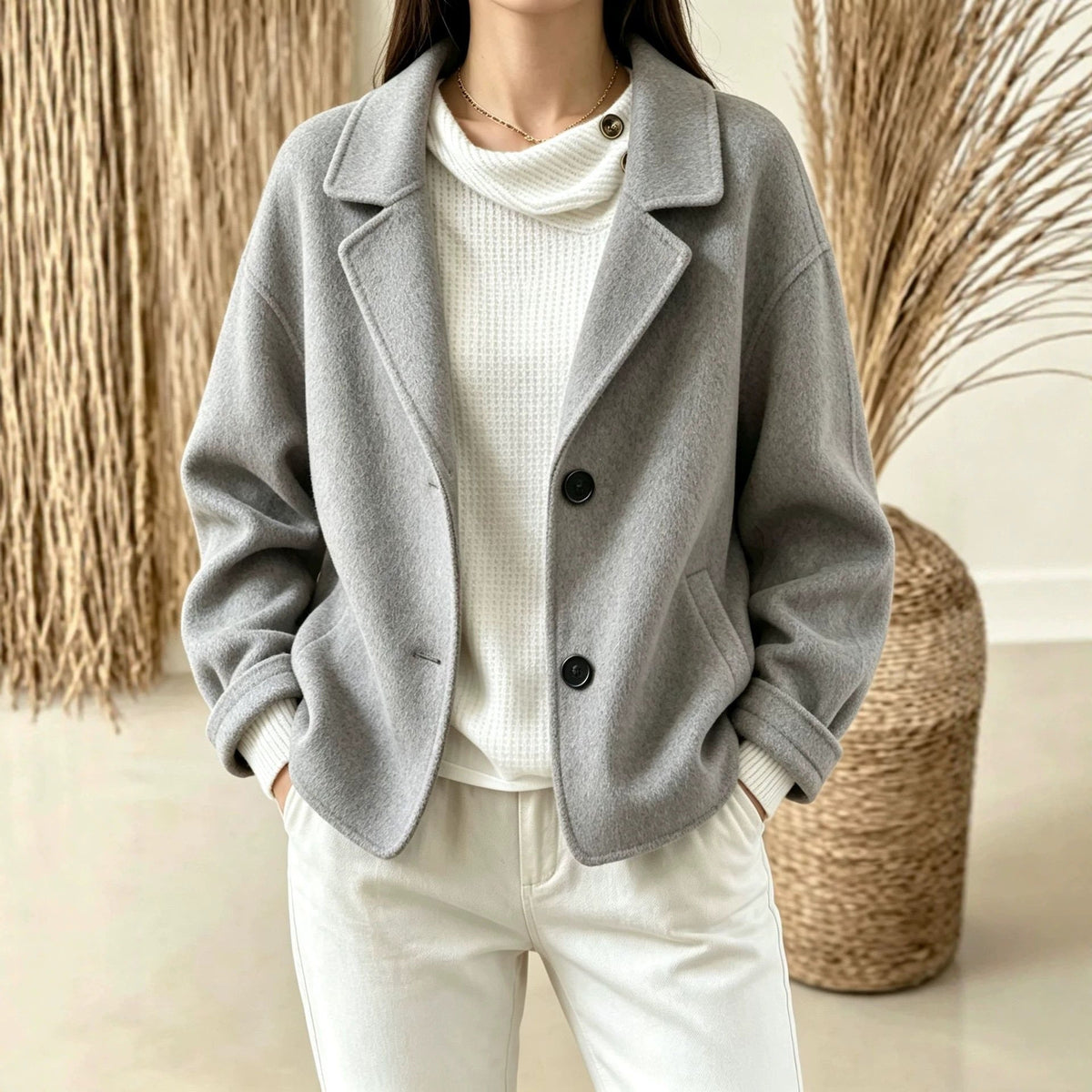 Tailleur Slim Due Bottoni Donna