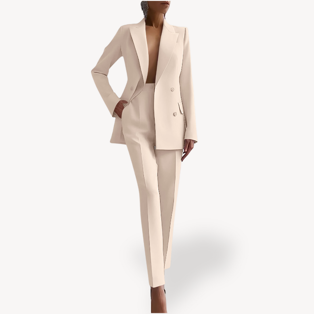 Completo Blazer Lungo e Pantaloni Donna