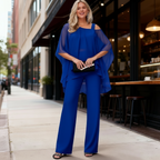 Completo Top e Pantaloni Palazzo Donna