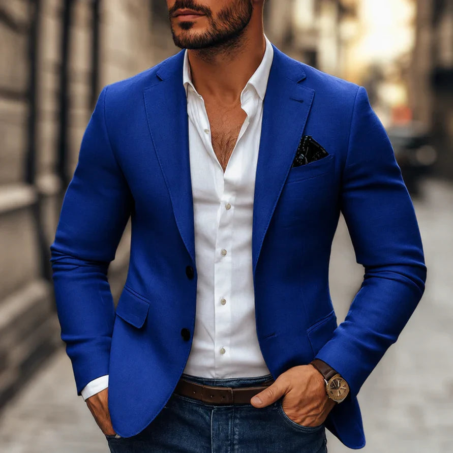 Giacca Classica Due Bottoni Uomo