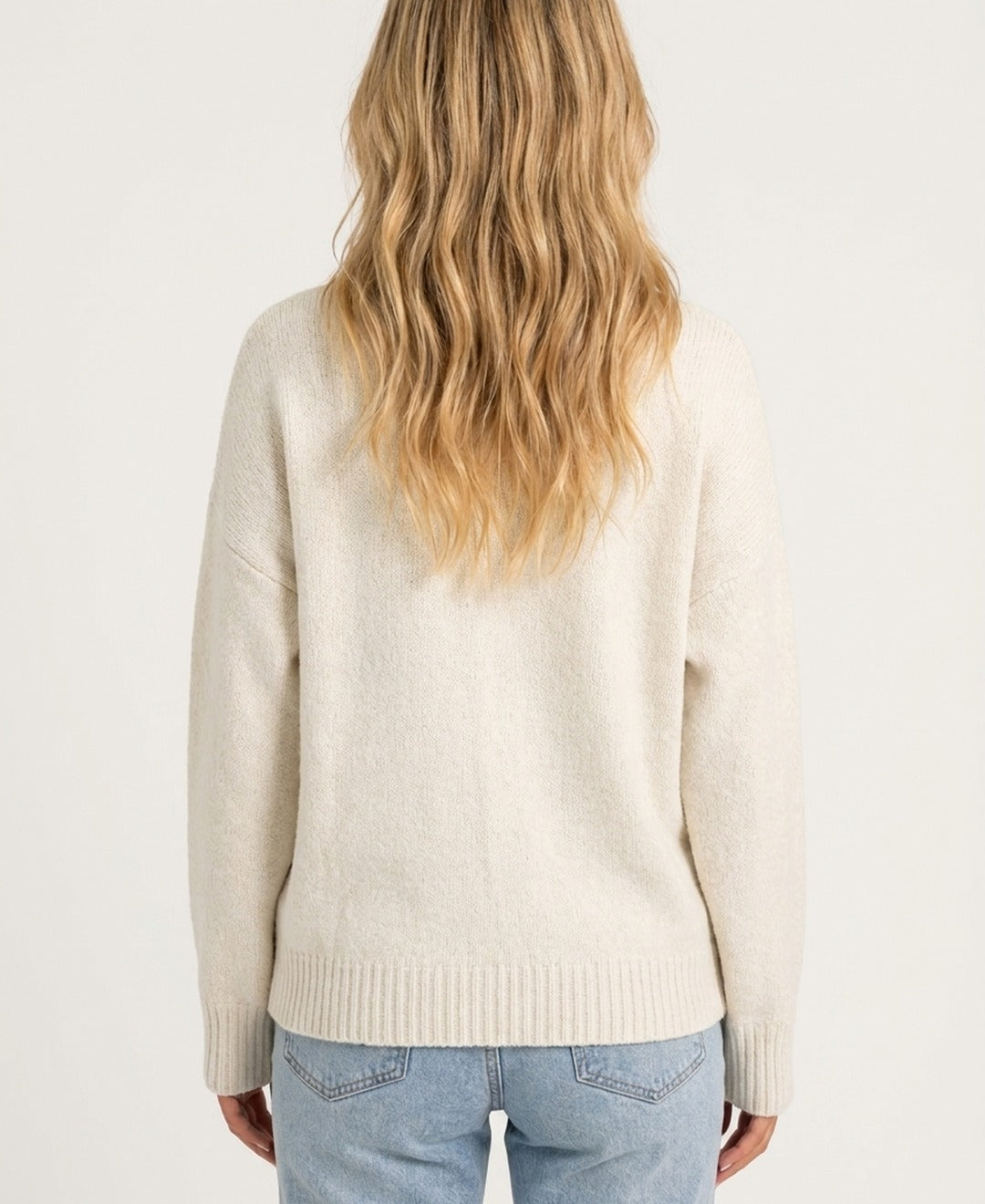 Cardigan con Zip Collo Alto Donna