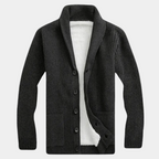 Cardigan Collo Sciallato con Bottoni Uomo