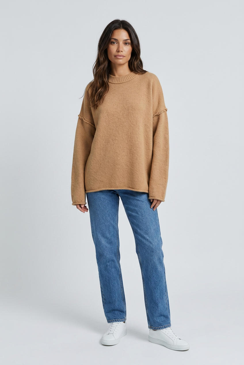 Maglione Girocollo Oversize Donna