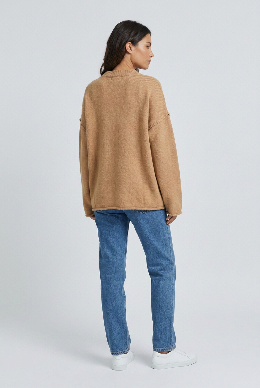 Maglione Girocollo Oversize Donna