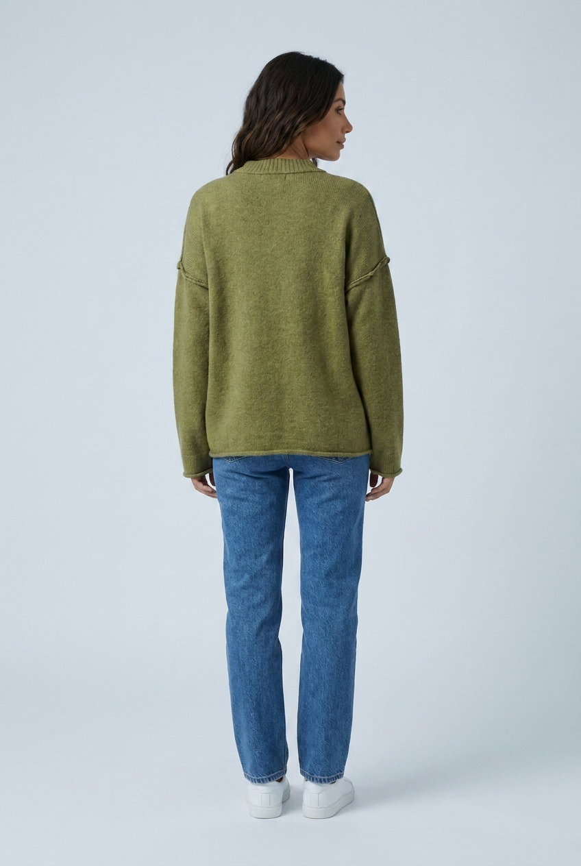Maglione Girocollo Oversize Donna