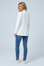 Blazer Lungo Dritto Un Bottone Donna