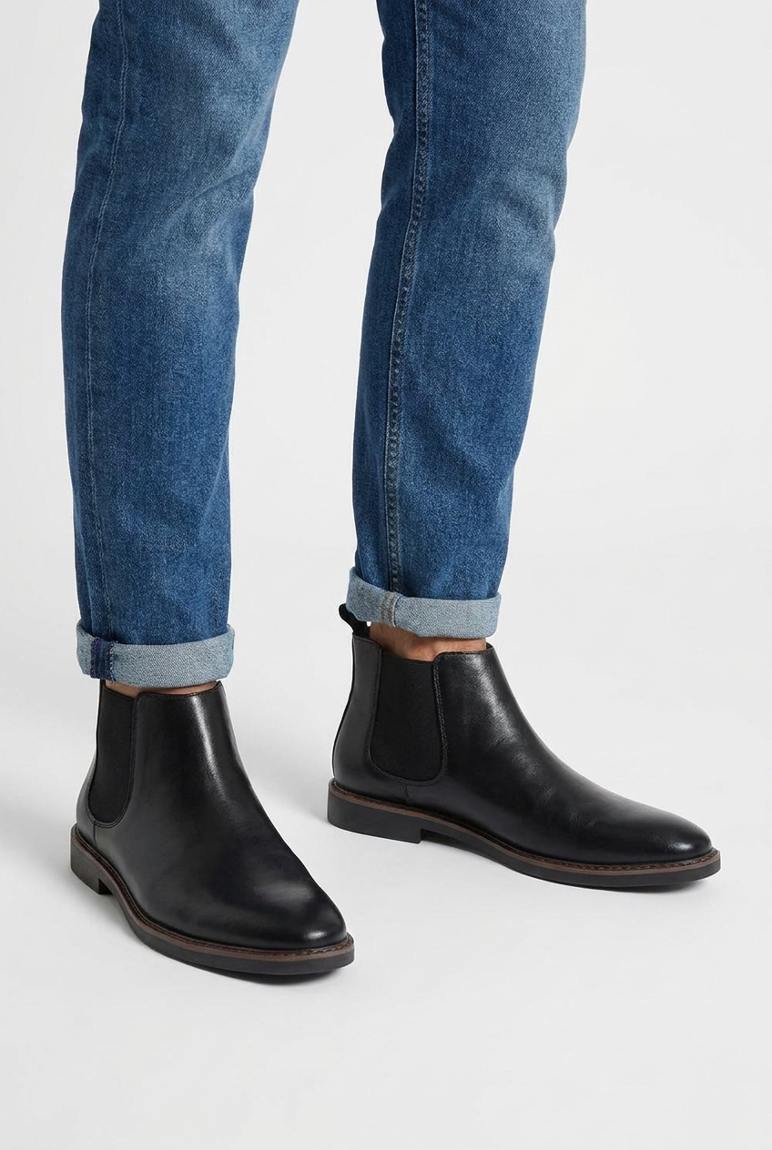 Stivaletti Chelsea Eleganti Uomo