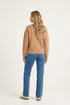 Cardigan Lungo Maglia Morbida Donna