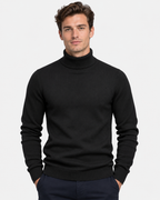 Maglione Dolcevita Slim Fit Cotone Uomo