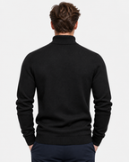 Maglione Dolcevita Slim Fit Cotone Uomo