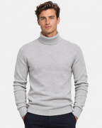 Maglione Dolcevita Slim Fit Cotone Uomo