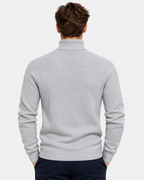 Maglione Dolcevita Slim Fit Cotone Uomo