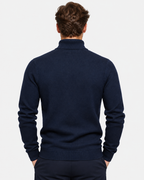 Maglione Dolcevita Slim Fit Cotone Uomo