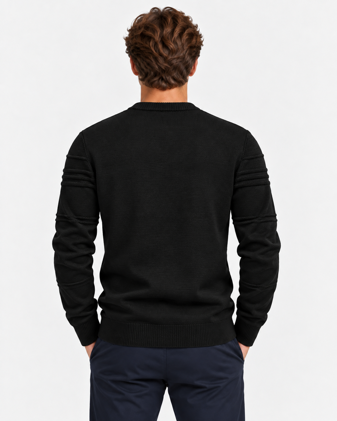 Maglione Girocollo Cotone Uomo
