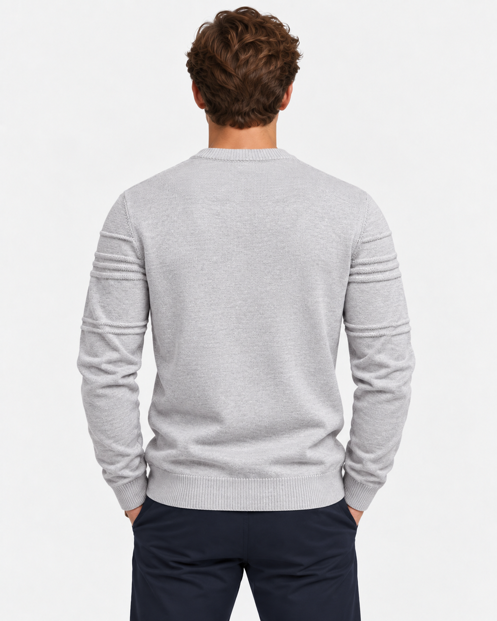 Maglione Girocollo Cotone Uomo