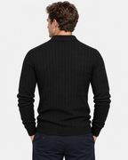 Maglione Polo Manica Lunga Cotone Uomo