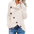Maglione Collo ad Anello Asimmetrico Donna
