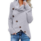 Maglione Collo ad Anello Asimmetrico Donna