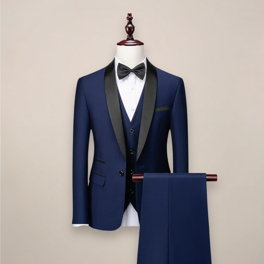Smoking Tre Pezzi con Gilet Uomo