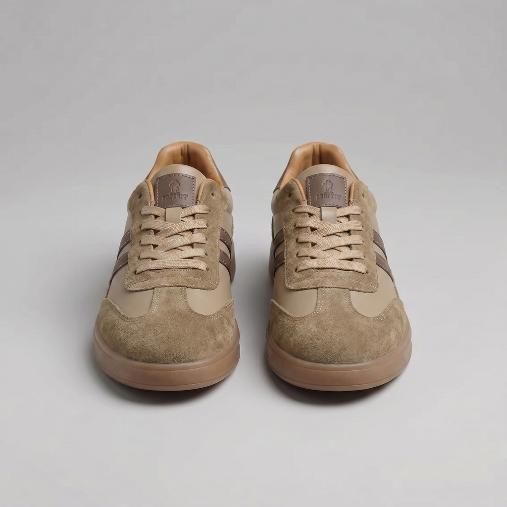 Sneakers Retro in Mesh Uomo