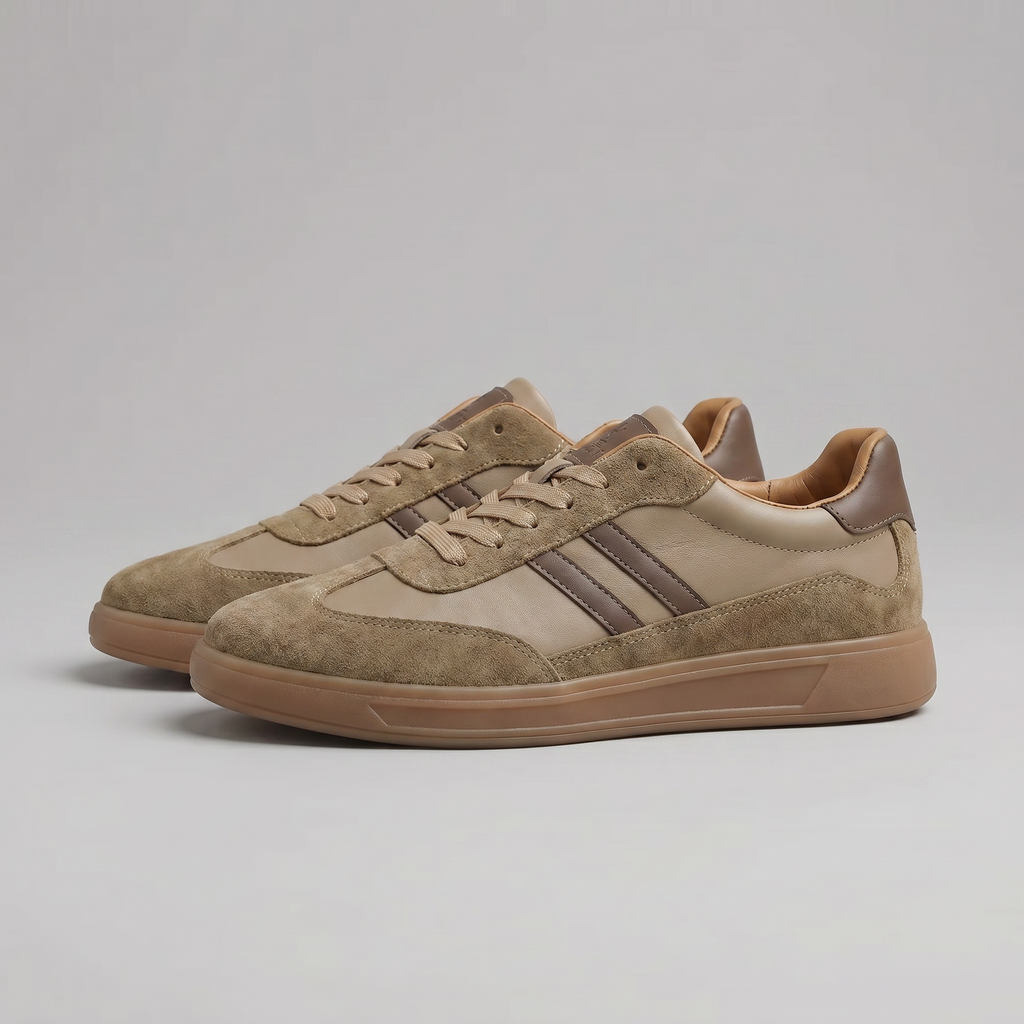Sneakers Retro in Mesh Uomo