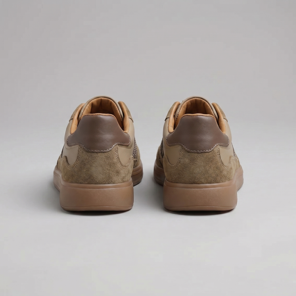 Sneakers Retro in Mesh Uomo