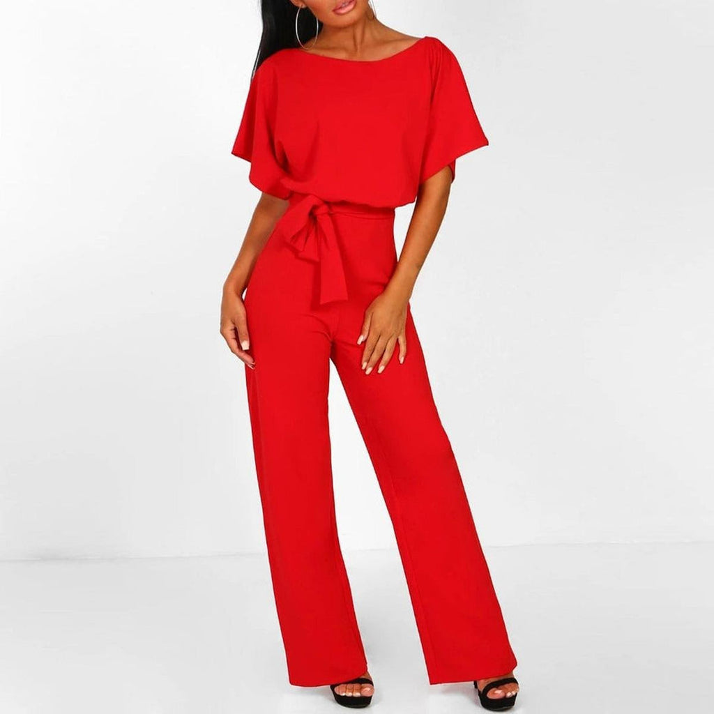 Tuta Elegante Gamba Ampia Donna